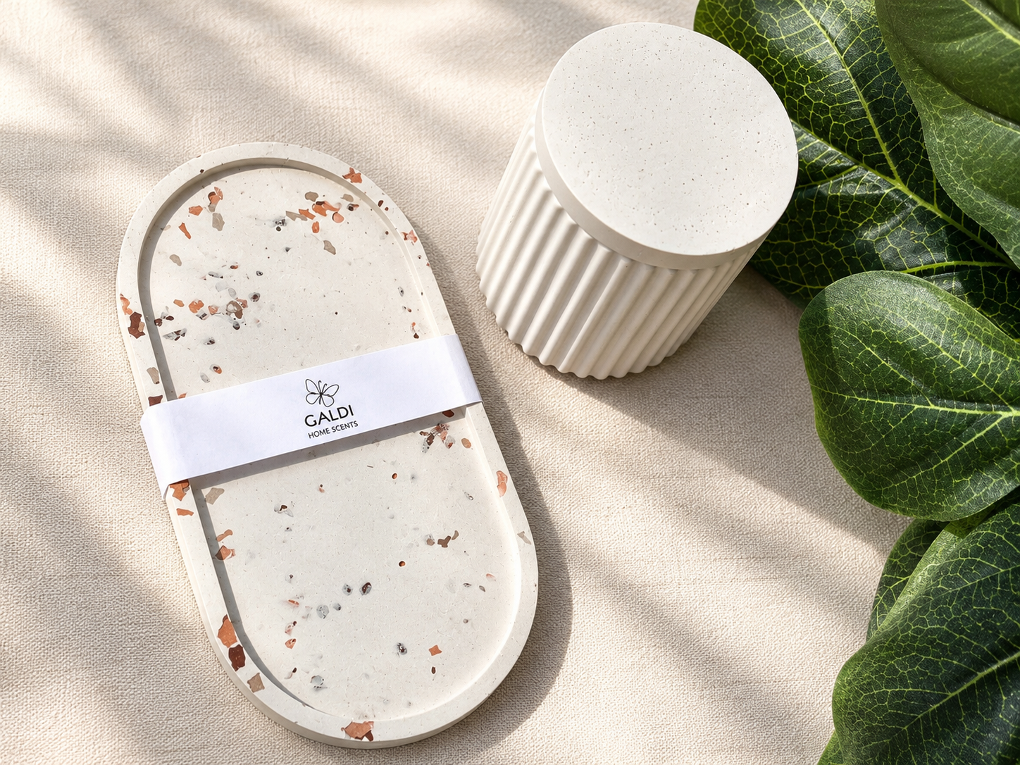 Decorative Stone collection pieces displayed on a neutral surface